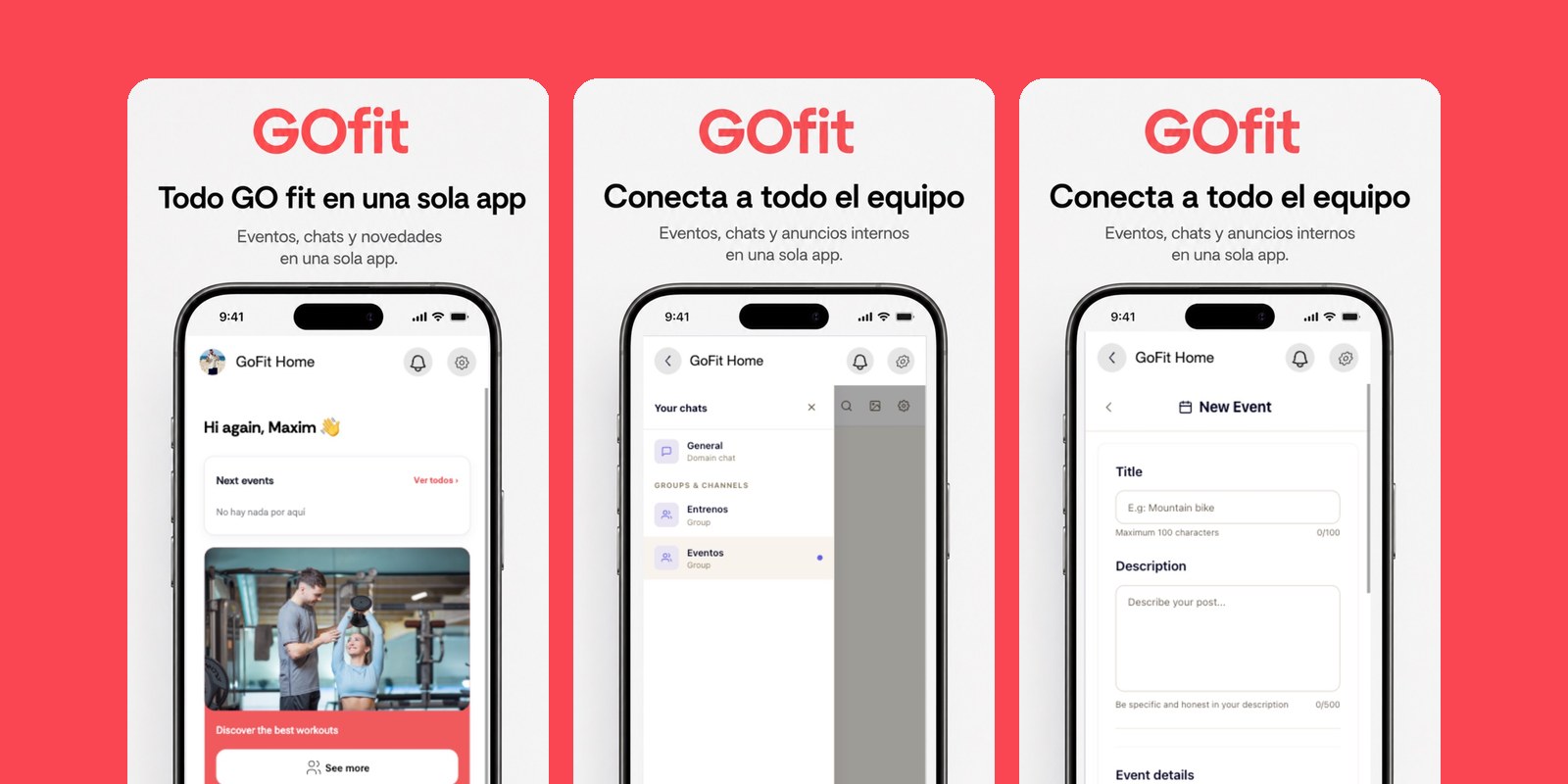 La app GO Insieme de GO fit